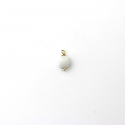 Pendentif Charlie Blanc
