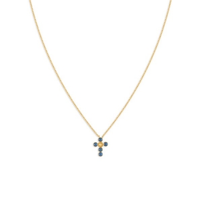 Collier Divine Bleu