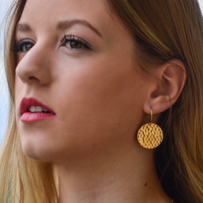 Grandes boucles d'oreilles Syracuse 