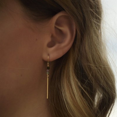 Boucles d'oreilles Mina Tourmalines 