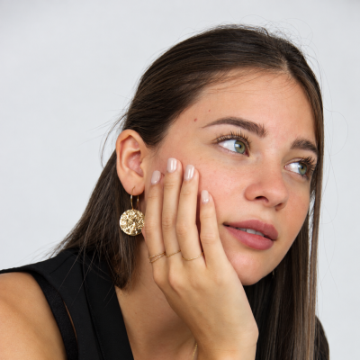 Grandes boucles d'oreilles Moon 