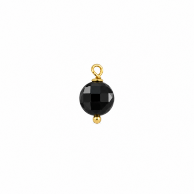 Pendentif Stone Spinelle Noire