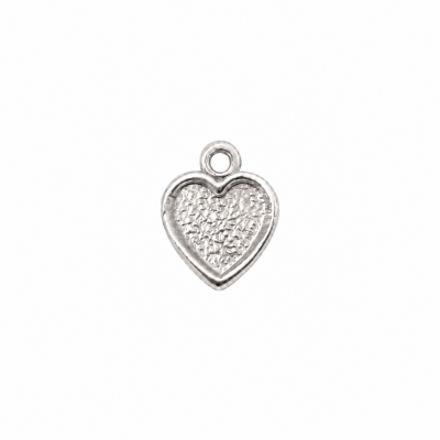 Pendentif Coeur plaqué argent