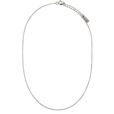 Collier Lily long plaqué argent