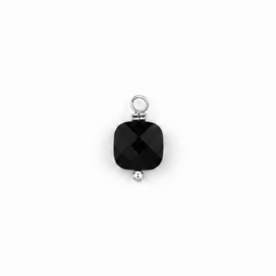 Pendentif Charlie Noir plaqué argent
