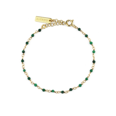 Bracelet Dumbo malachite