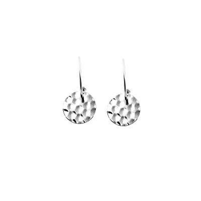 Petites boucles d'oreilles Syracuse plaquées argent