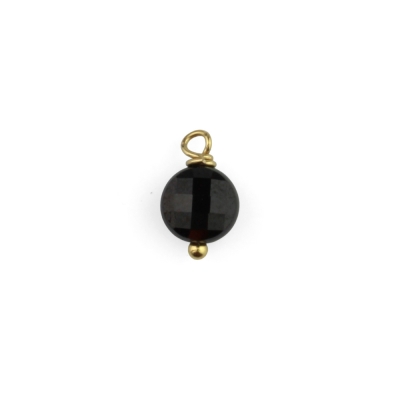 Pendentif Stone Spinelle Noire