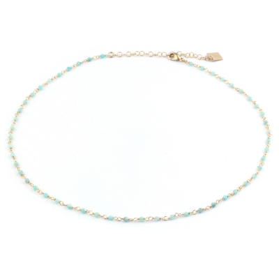 Collier Dumbo amazonite 