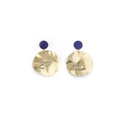 Boucles d'oreilles Dune M Lapis-lazuli