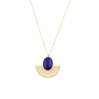 Collier Aztèque Lapis-lazuli