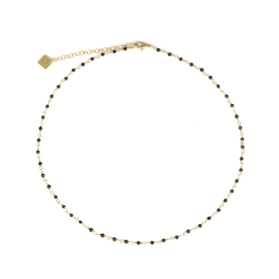 Collier Dumbo spinelle noire