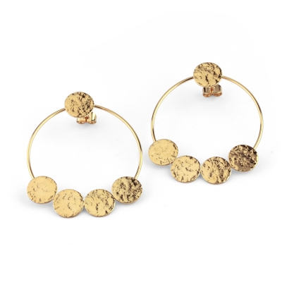 Boucles d'oreilles puce Callisto L