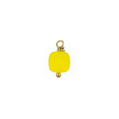 Pendentif Charlie Jaune