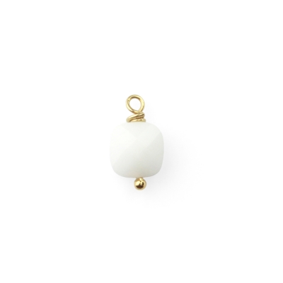 Pendentif Charlie Blanc
