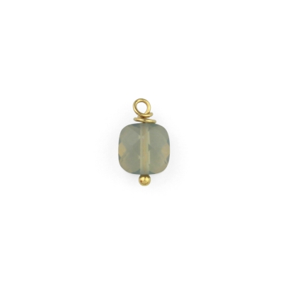 Pendentif Charlie Opale grise