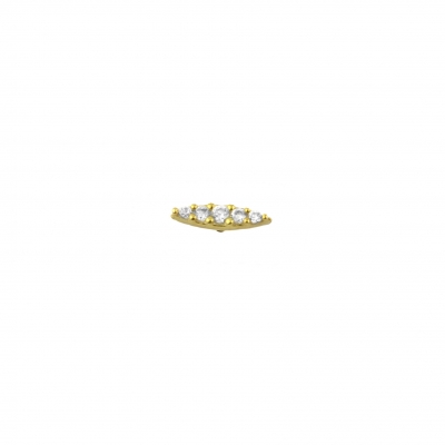 Boucle d'oreille venise cristal