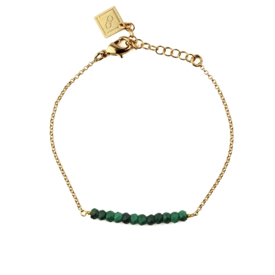 Bracelet Mina malachite 