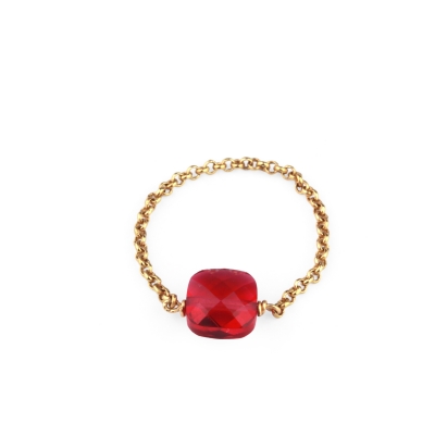 Bague Charlie Cerise