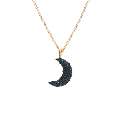 Collier Kuchi Moon Jet
