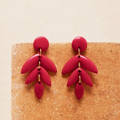 Boucles d'oreilles Fanette Pitaya