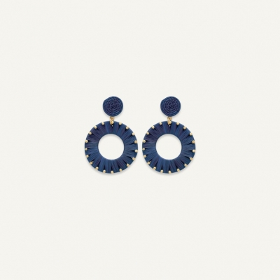 Boucles d'oreilles Joee Denim