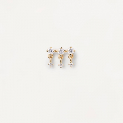 Boucle d'oreille Sol Doré