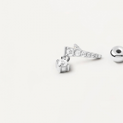 Boucle d'oreille Ava Argent