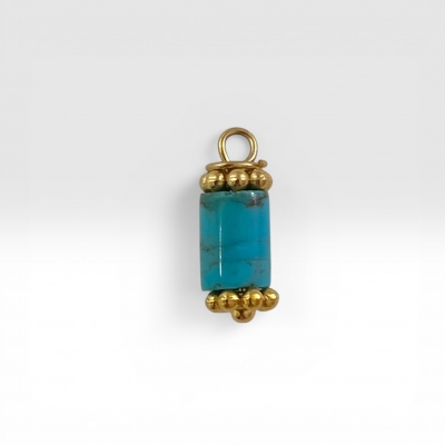 Pendentif Stone Turquoise