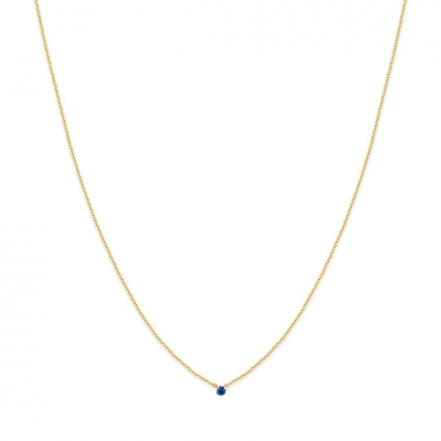 Collier Secret Saphir