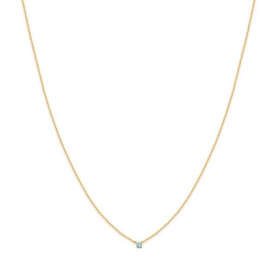 Collier Secret pacific opal