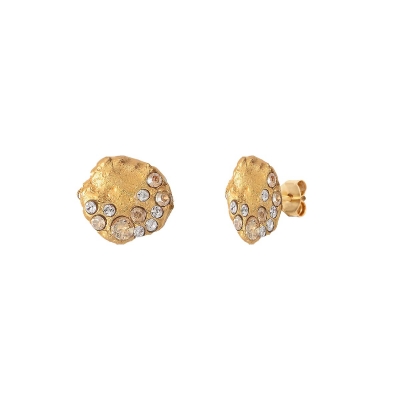 Boucles d'oreilles Seven Blanc