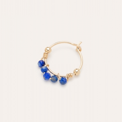 Mini Créole Dentelle lapis lazuli