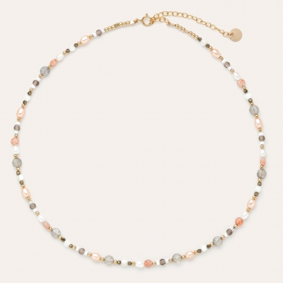 Collier Venus - Lune d'or