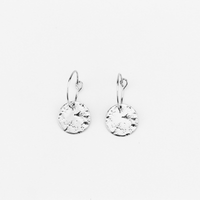 Boucles d'oreilles Moon Plaqué Argent