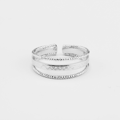 Bague Ori plaqué argent